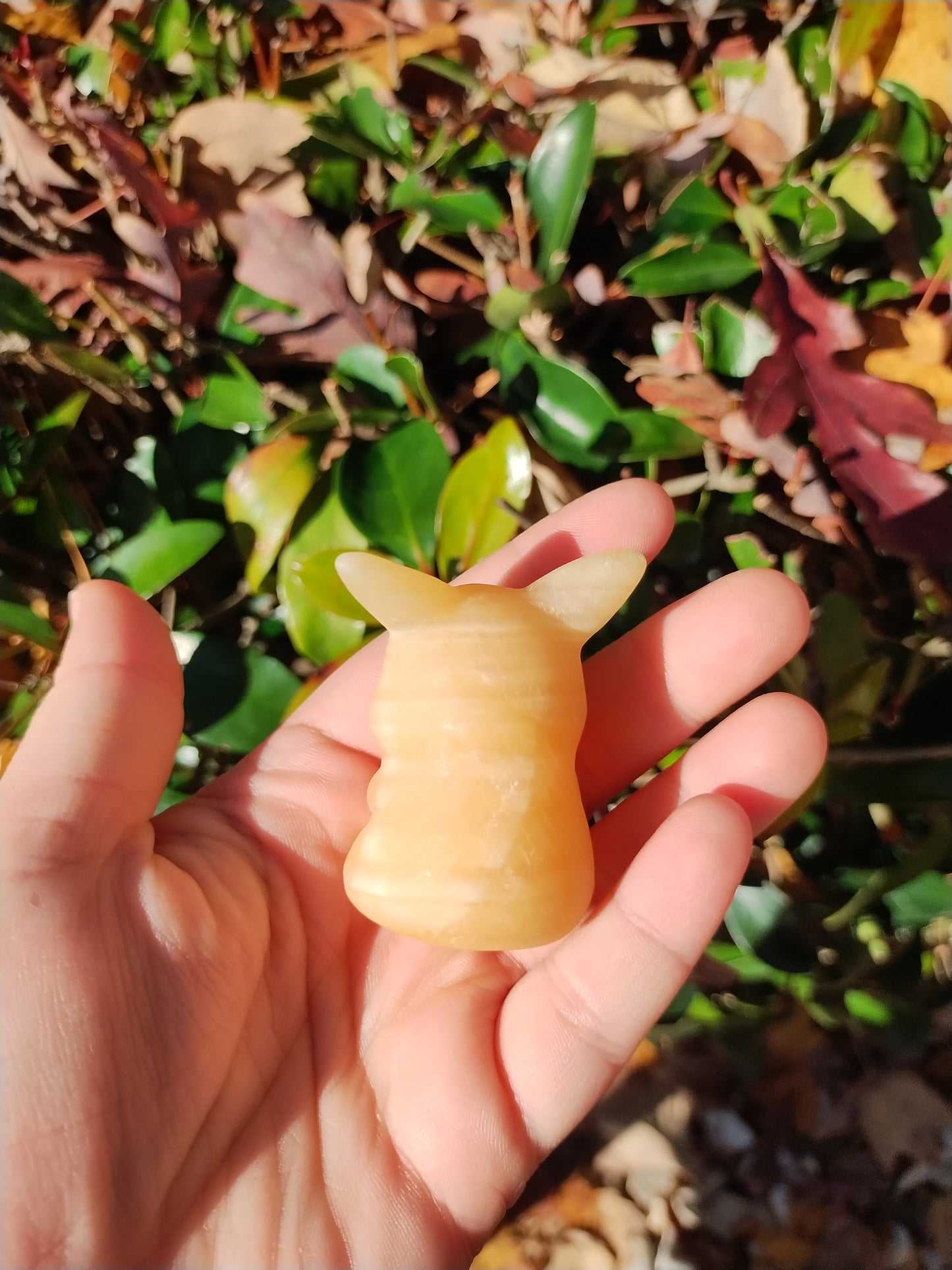 Yellow Calcite Pikachu