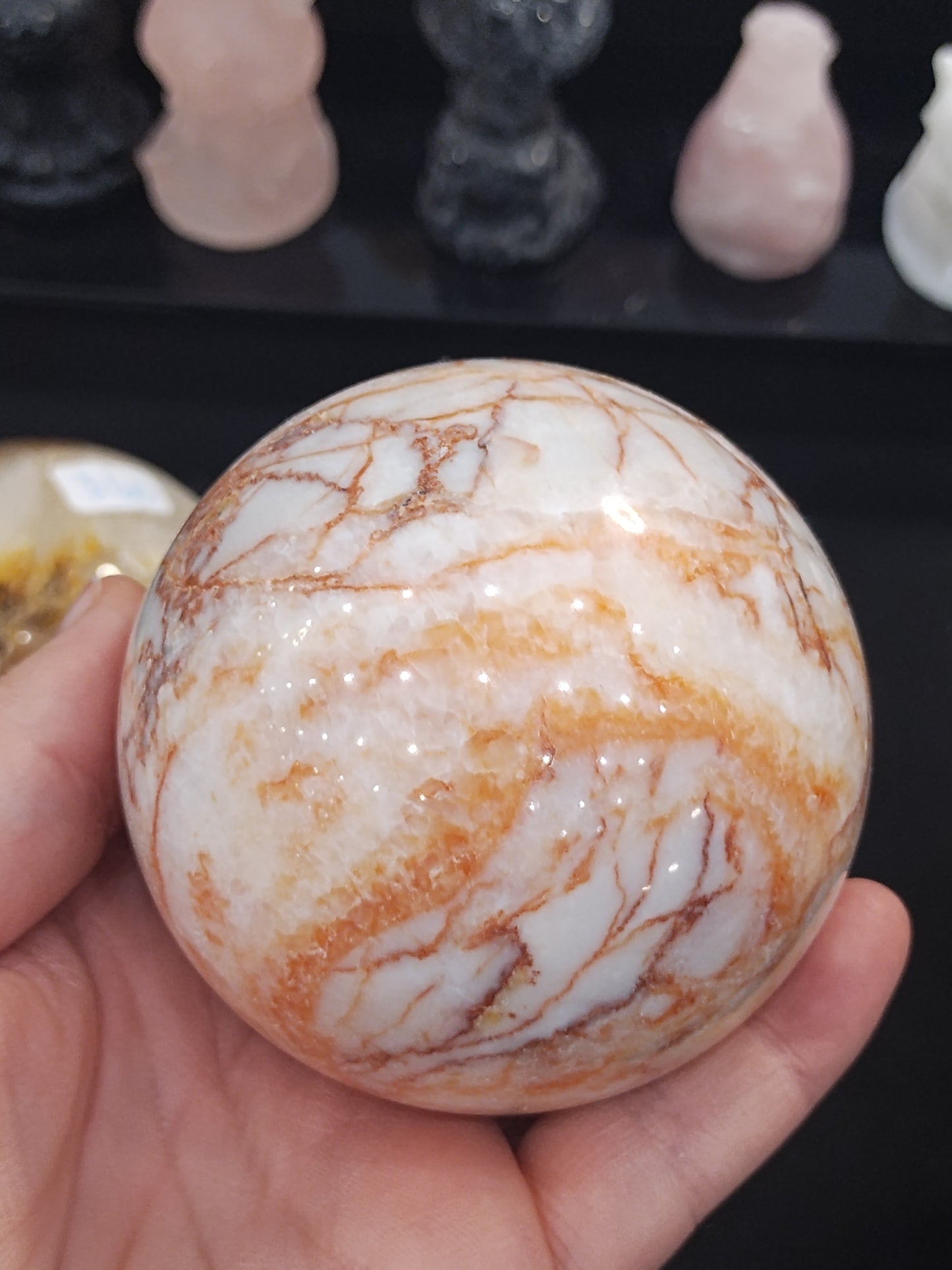 Large Red Vein Jasper Sphere