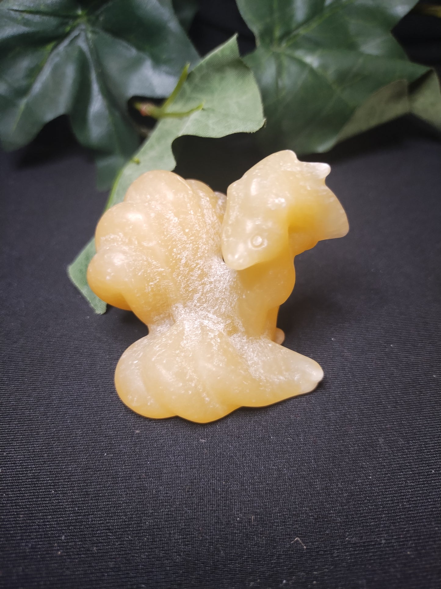 Yellow Calcite Ninetails