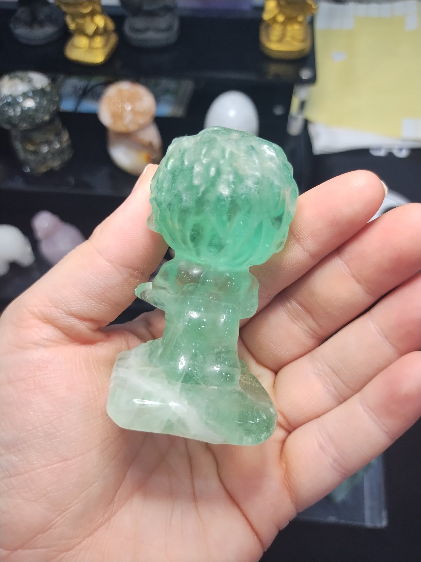 Green Fluorite Hulk