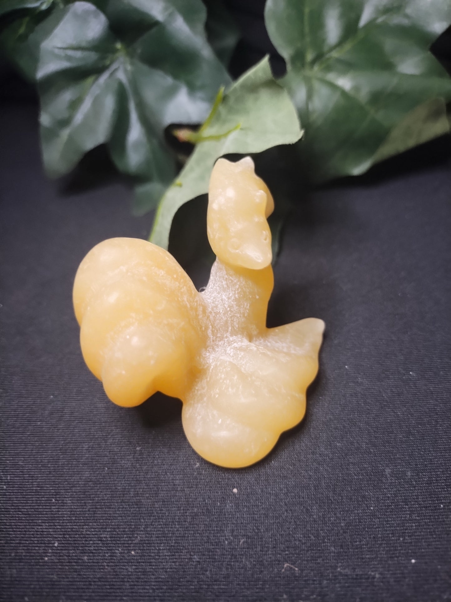 Yellow Calcite Ninetails