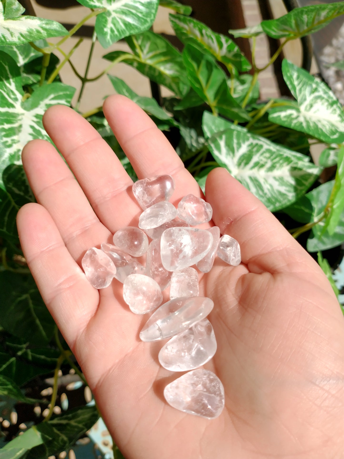 Clear Quartz Tumble