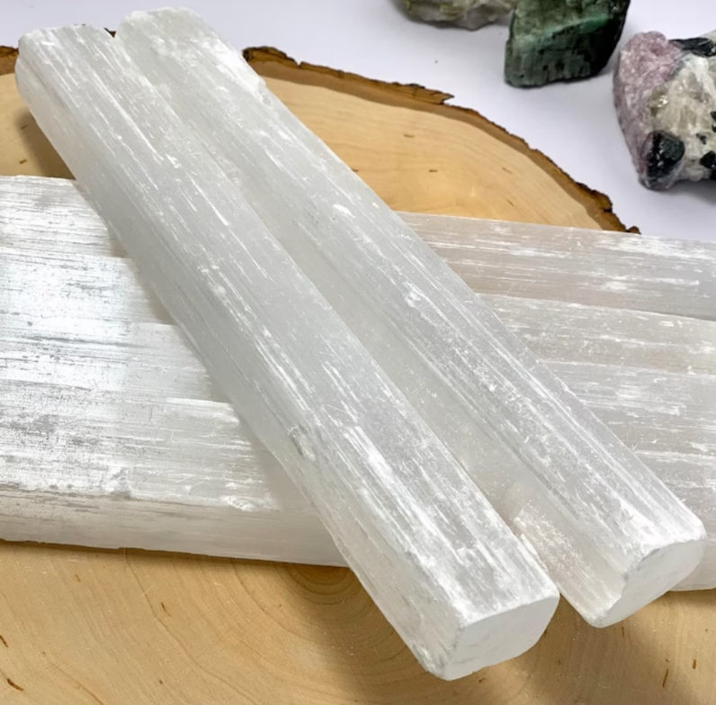 Satin Spar Selenite Sticks