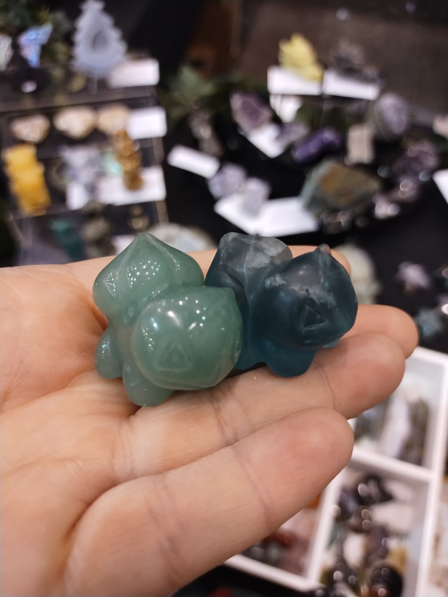 Mini Bulbasaur Crystals