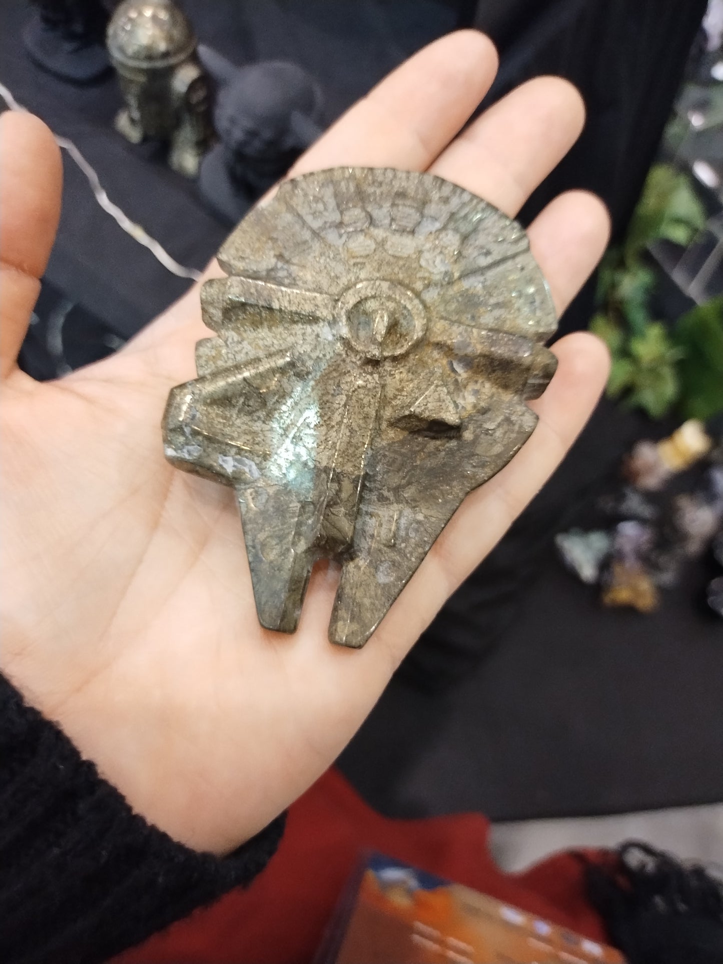 Pyrite Millennium Falcon