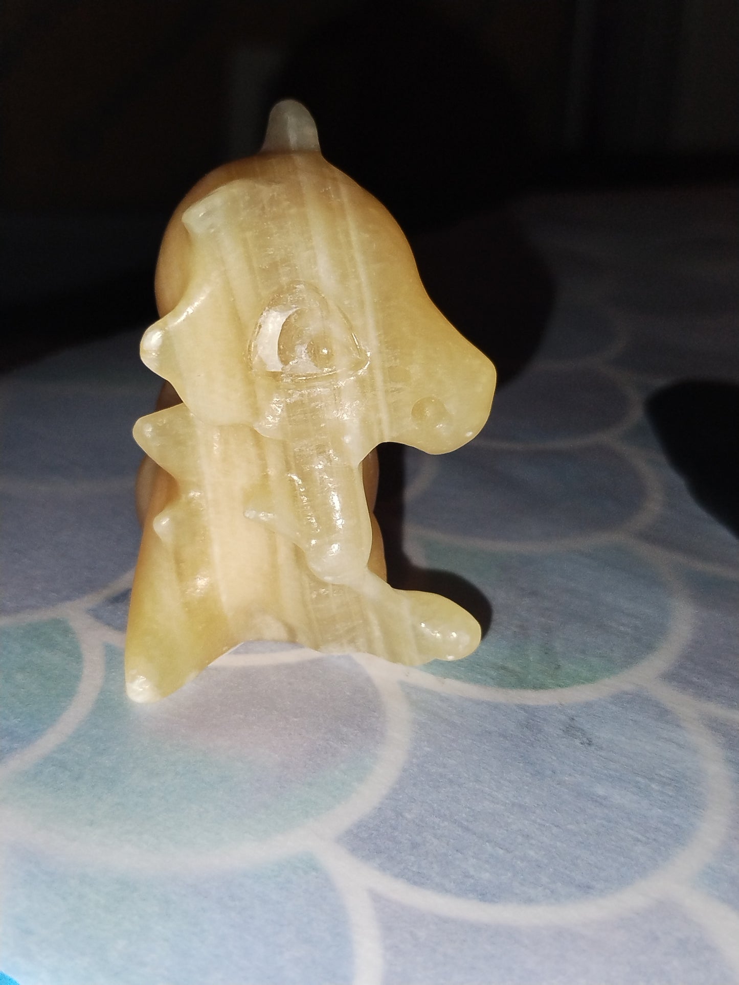 Yellow Calcite Cubone