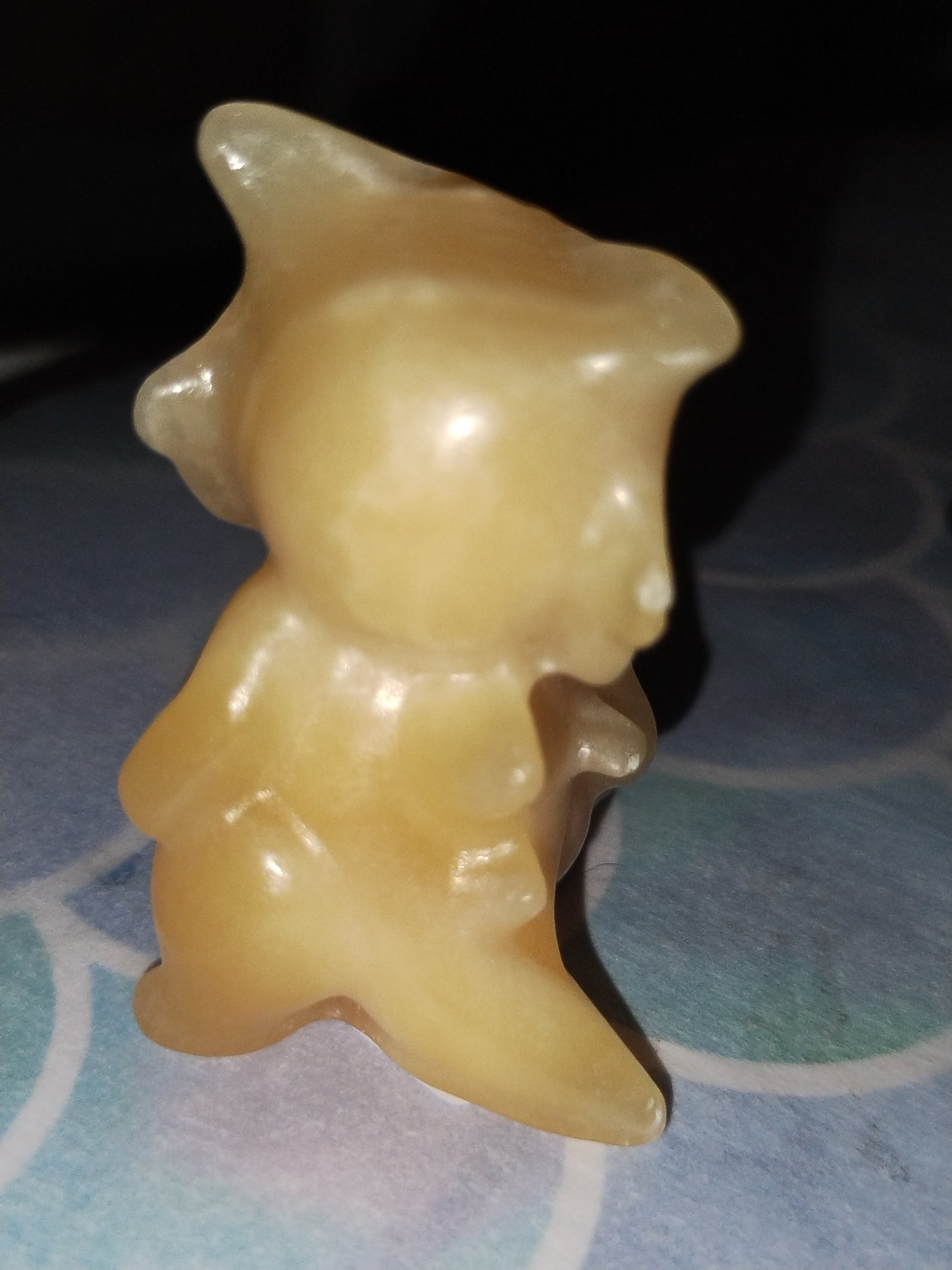 Yellow Calcite Cubone