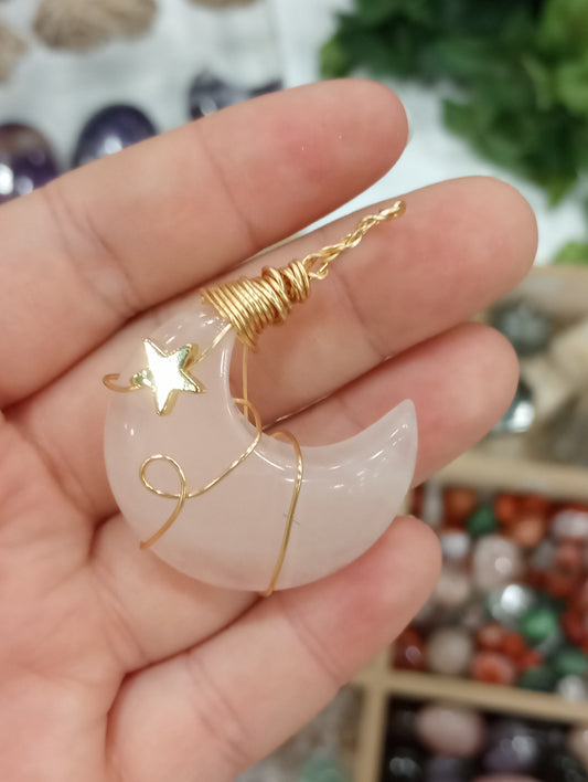 Wire wrapped Mini Moons