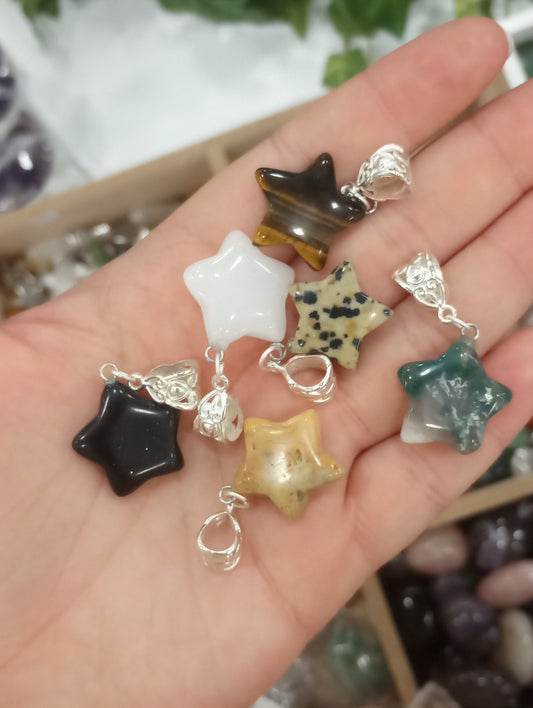 Star Shaped Pendants