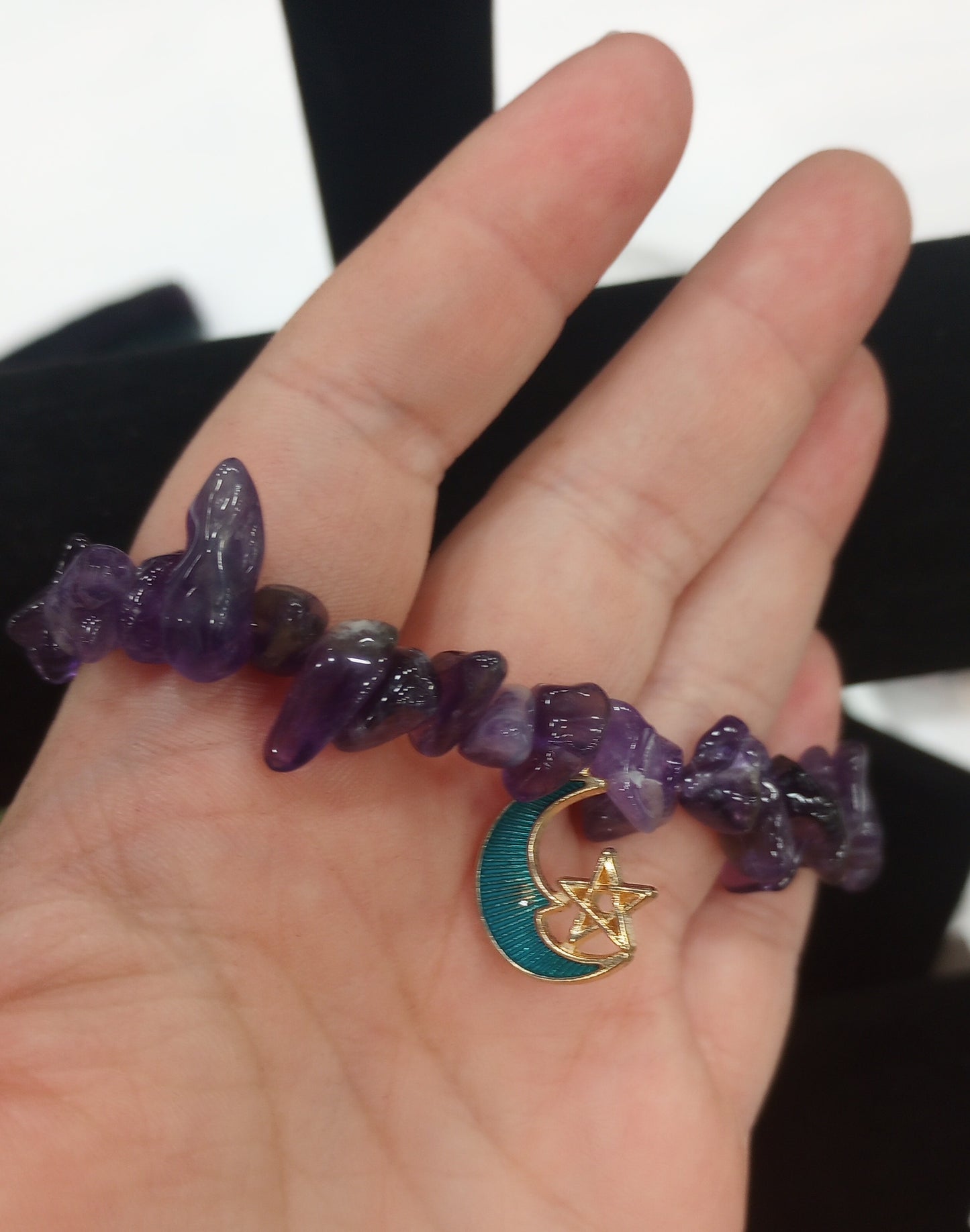 Amethyst Chip Bracelets