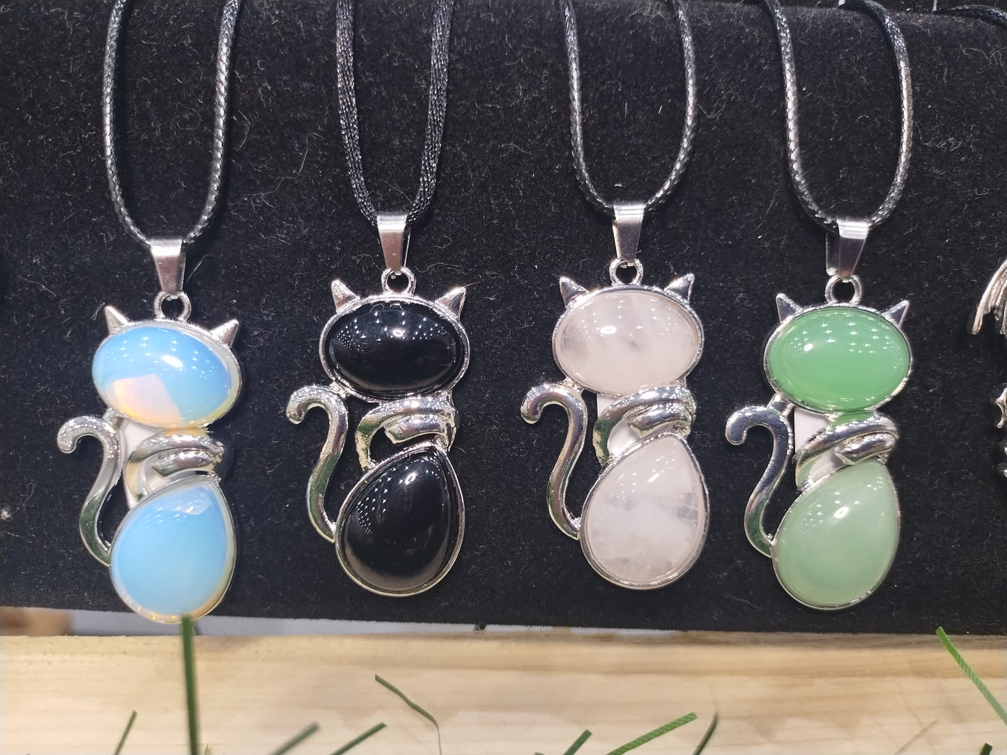 Crystal Kitty Necklace