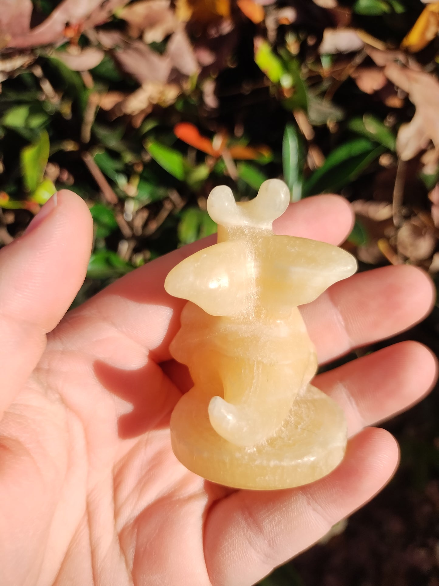 Yellow Calcite Dragonite