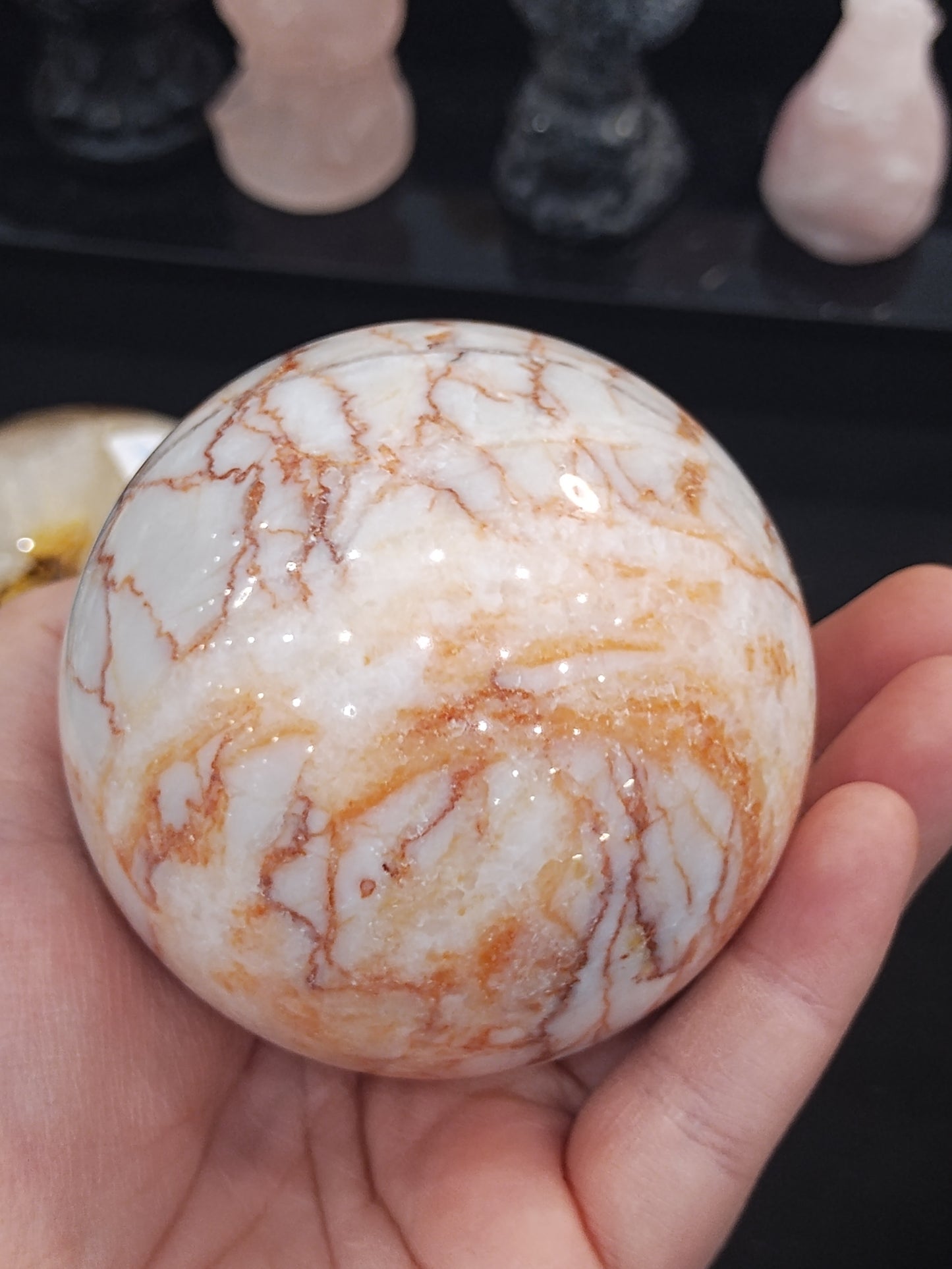 Large Red Vein Jasper Sphere