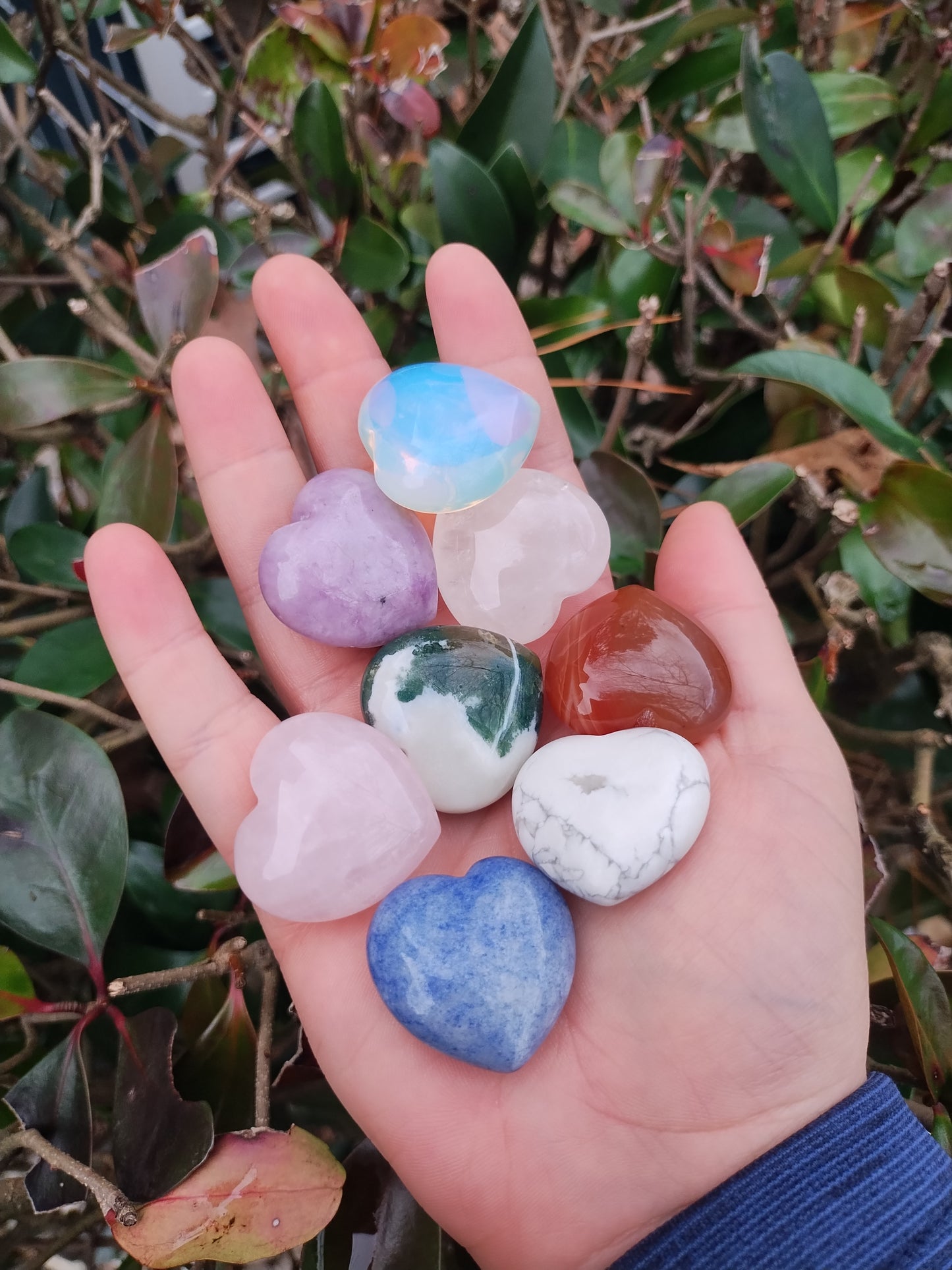 Mixed Crystal Hearts