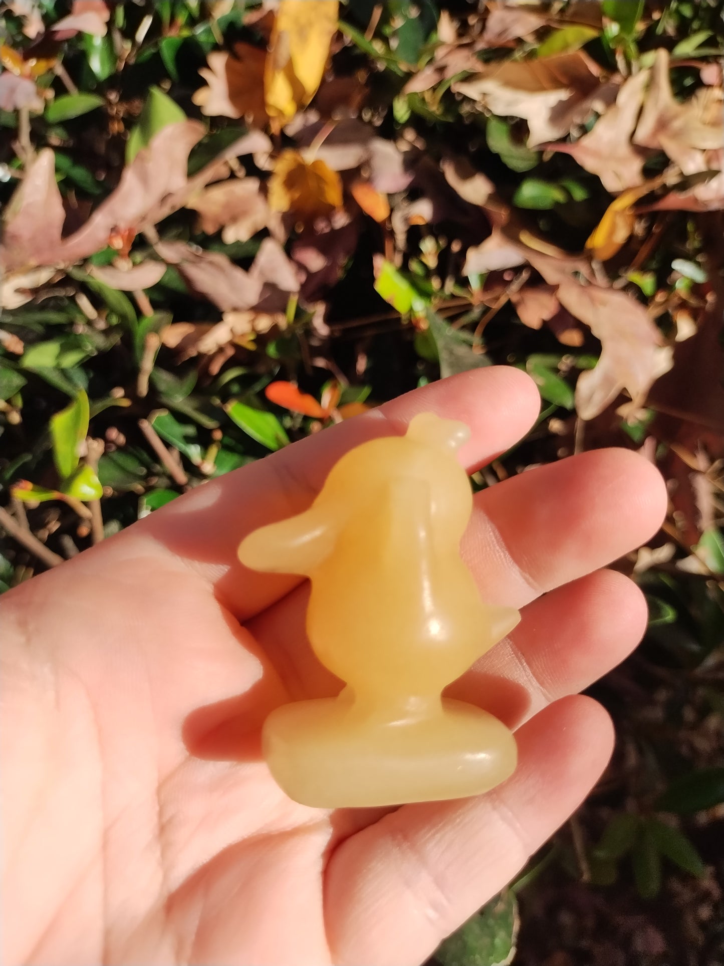 Yellow Calcite Psyduck