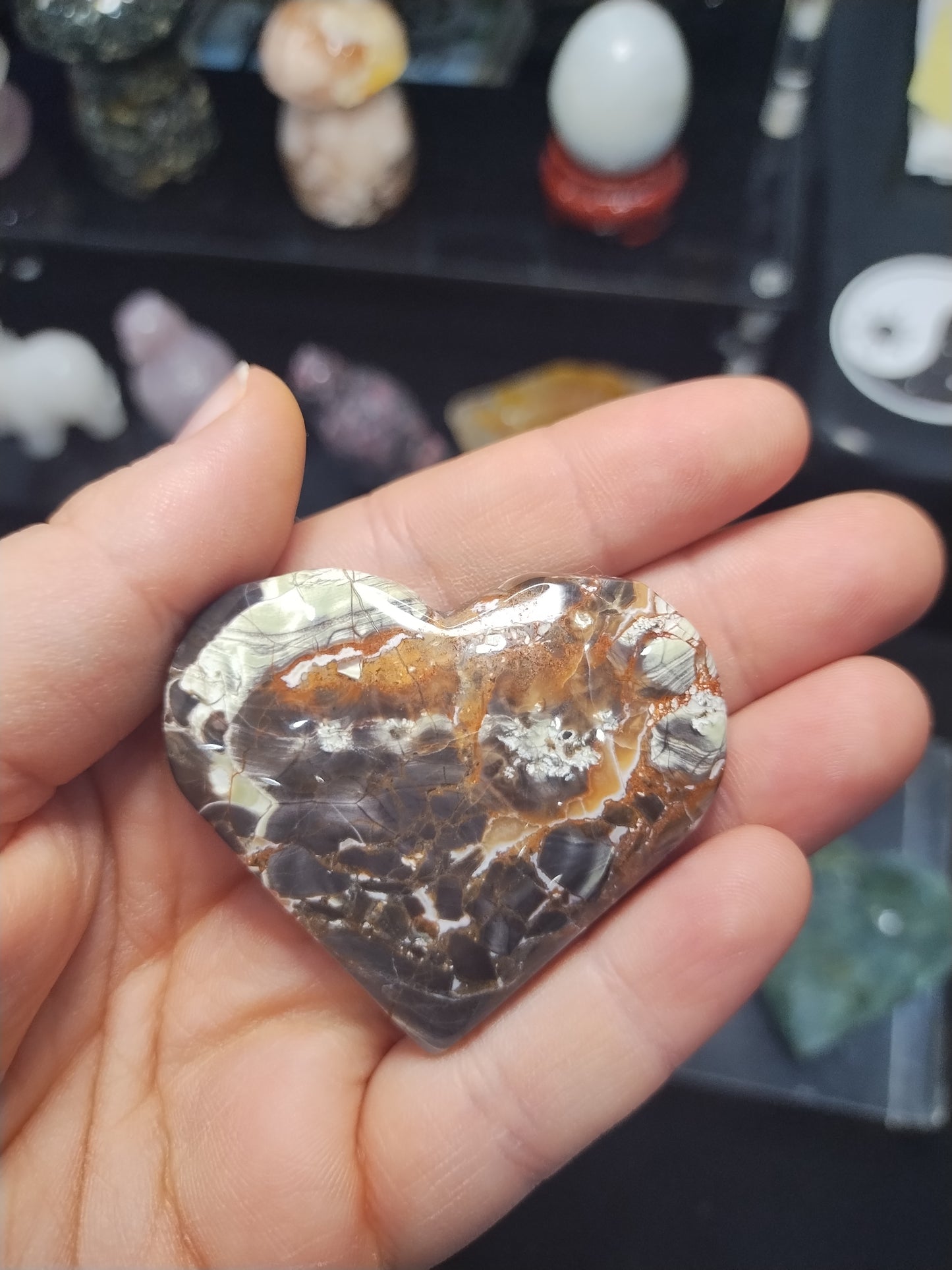 Mexican Crazy Lace Heart