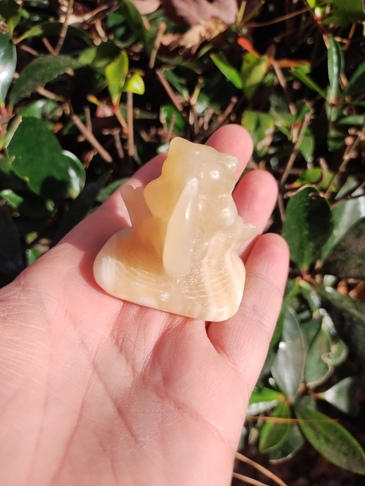 Yellow calcite Abra