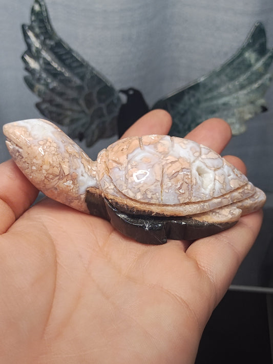 Pink Agate Turtle