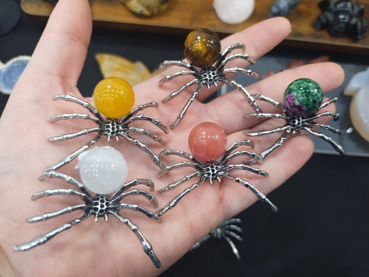 Spider Crystal Necklace