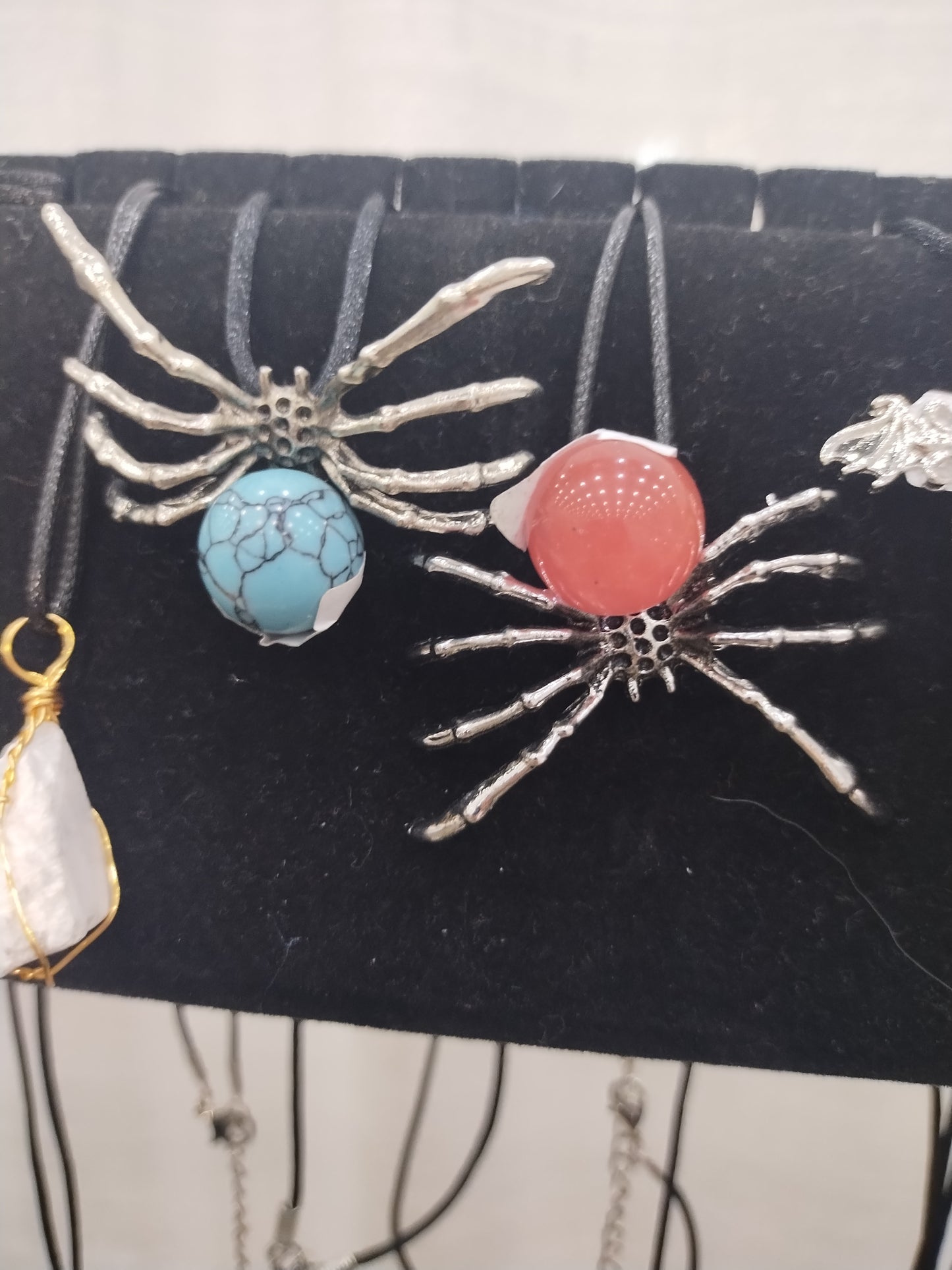 Spider Crystal Necklace