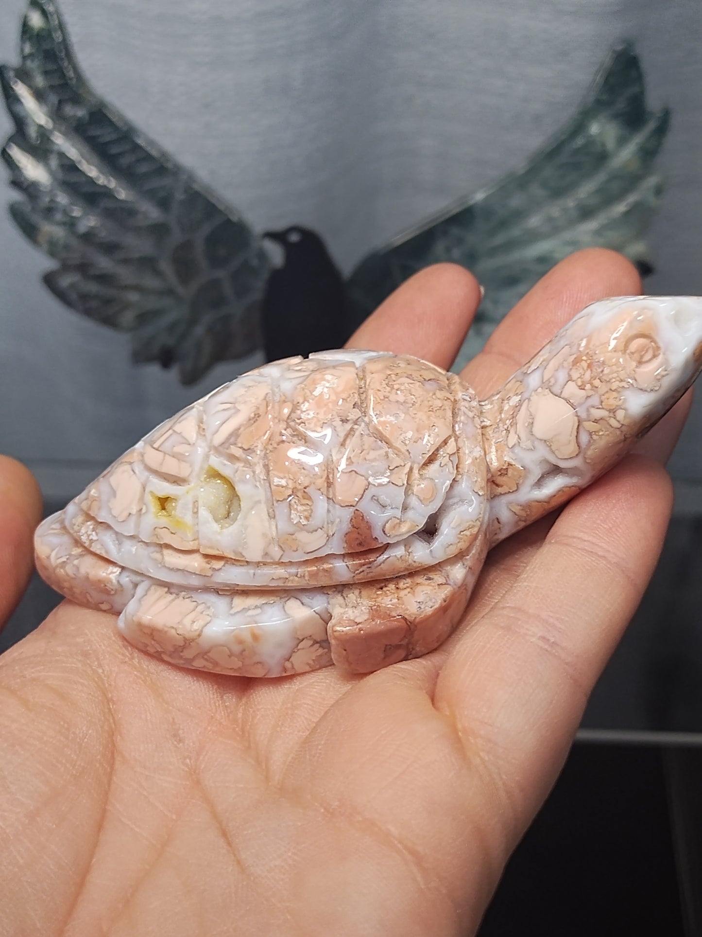 Pink Agate Turtle