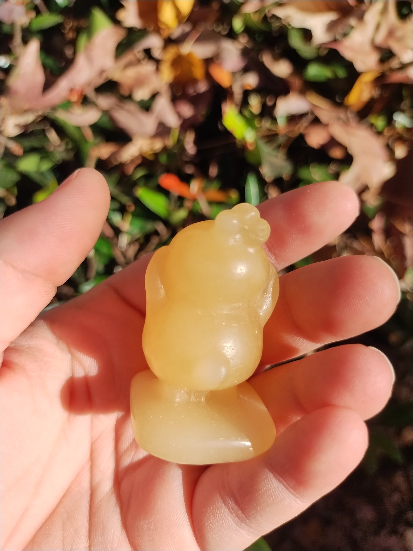 Yellow Calcite Psyduck