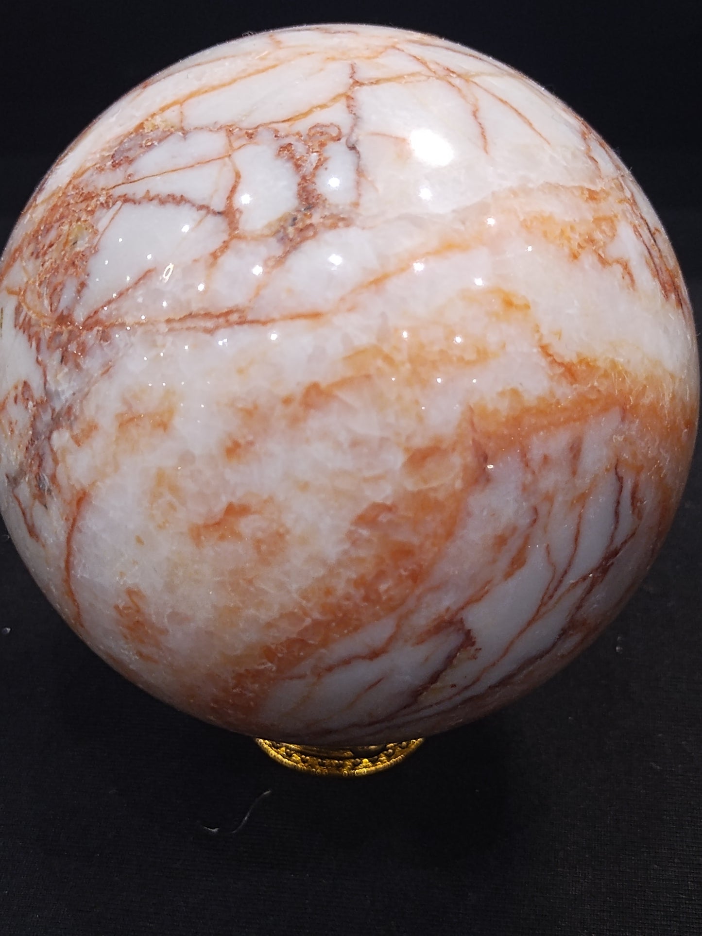 Large Red Vein Jasper Sphere