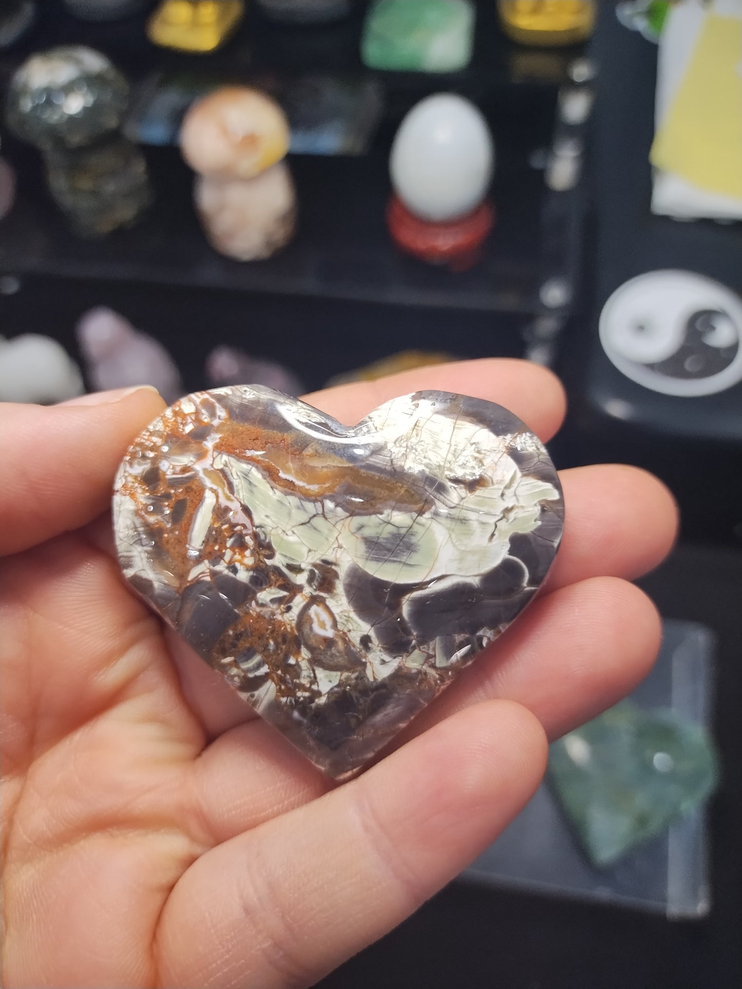 Mexican Crazy Lace Heart