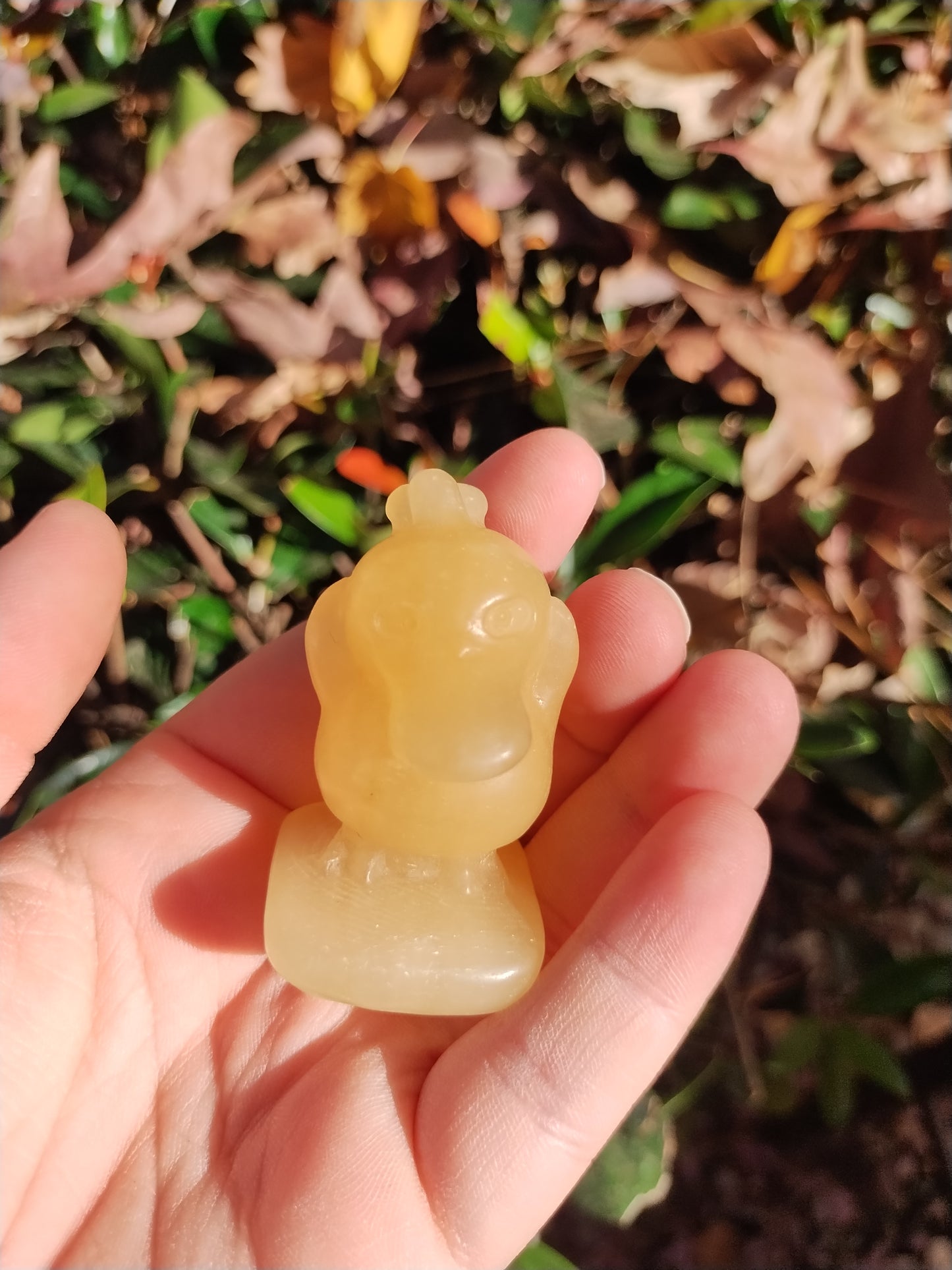 Yellow Calcite Psyduck