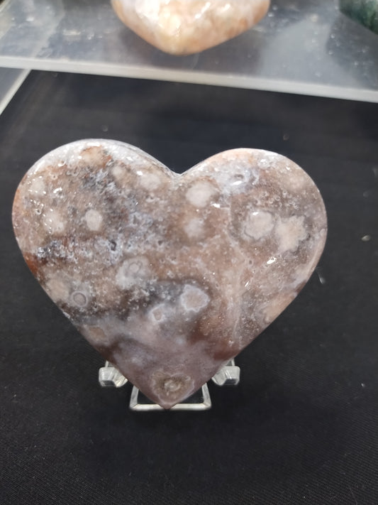 Pink Amethyst Heart